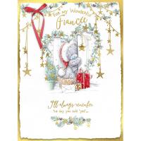 Fiancee Me to You Bear Luxury Boxed Christmas Card Extra Image 1 Preview